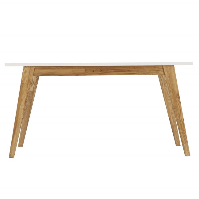 World Furniture Rimini White 1.5M Dining Table