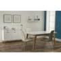 World Furniture Rimini White 1.5M Dining Table