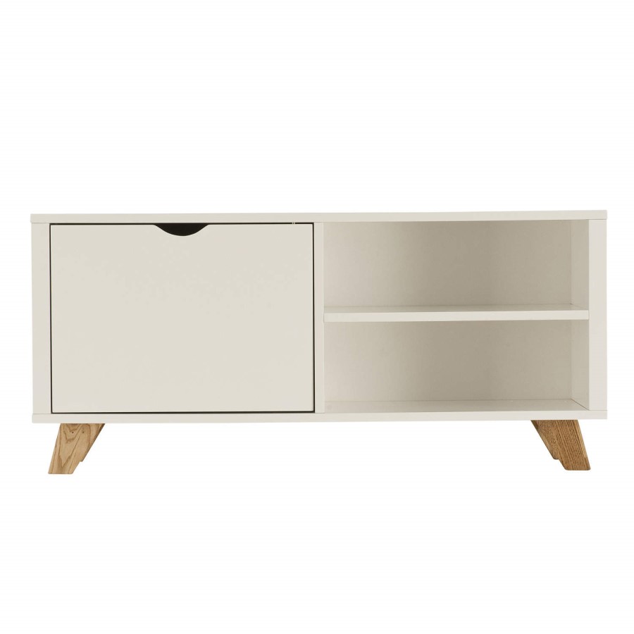 World Furniture Rimini White TV Unit