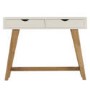World Furniture Rimini White Console Table