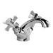 Chrome Traditional Mono Basin Mixer Tap With Waste - Ripley