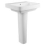 Full Pedestal Basin - 1 Tap Hole - Square - Davana
