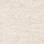 Cream Boucle Small Double Ottoman Bed with Scalloped Headboard - Roma
