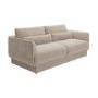 Beige Chenille 3-Seater Sofa - Ramses 