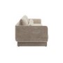 Beige Chenille 3-Seater Sofa - Ramses 
