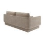 Beige Chenille 3-Seater Sofa - Ramses 