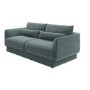 Blue Chenille 3-Seater Sofa - Ramses 
