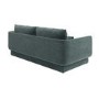 Blue Chenille 3-Seater Sofa - Ramses 