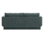 Blue Chenille 3-Seater Sofa - Ramses 