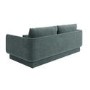 Blue Chenille 3-Seater Sofa - Ramses 