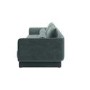 Blue Chenille 3-Seater Sofa - Ramses 