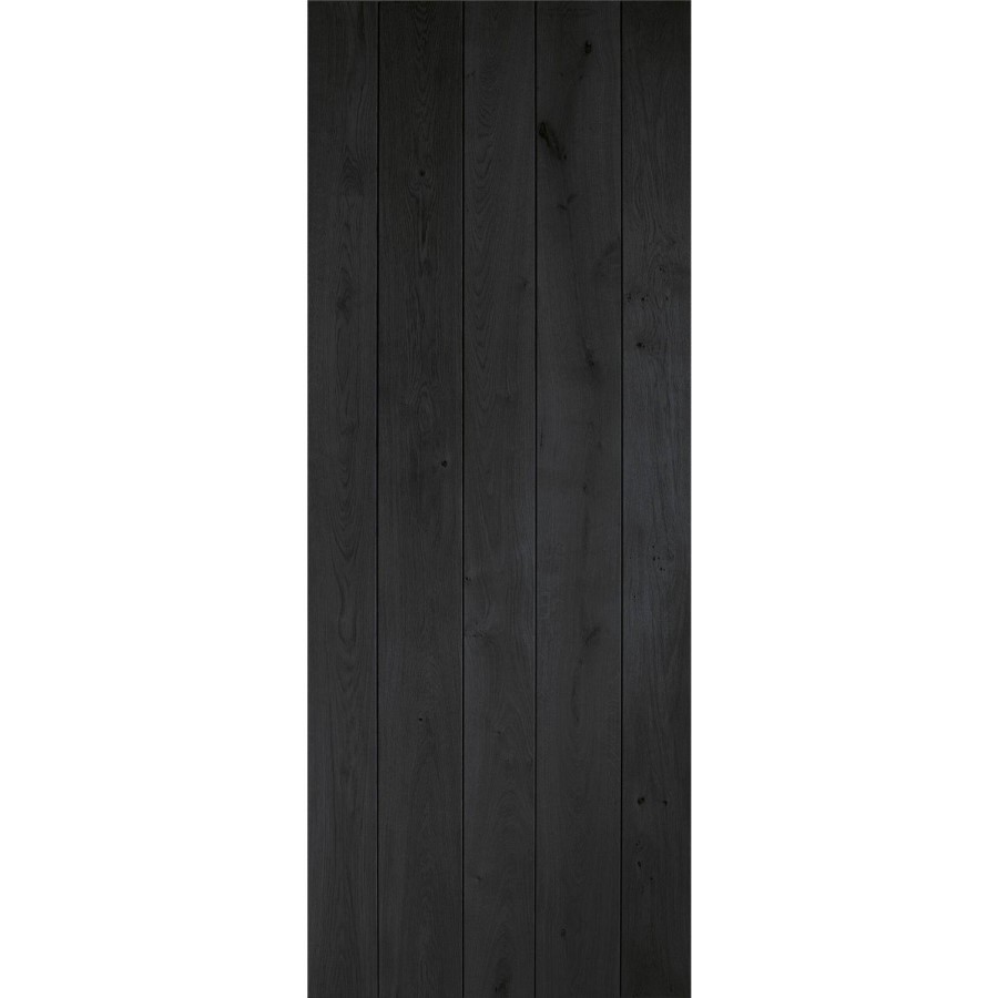 Rustic Oak Ledged Internal Door - Unfinished, 1981 x 610 x 40 mm