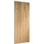 Rustic Oak Ledged Internal Door - Unfinished, 1981 x 610 x 40 mm
