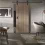 Rustic Oak Ledged Internal Door - Unfinished, 1981 x 610 x 40 mm