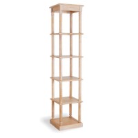 Venice Teak Etagere with 5 Shelves