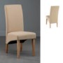 World Furniture Roma Fabric Dining Chair in Cream