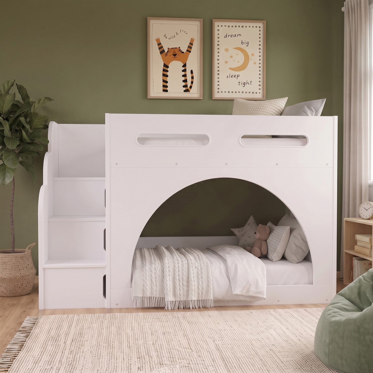Bunk Bed Stairs Storage