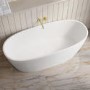 Matt White Freestanding Double Ended Bath 1700 x 760mm - Rosa