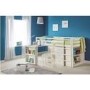 Julian Bowen Roxy Mid Sleeper Bed in Stone White