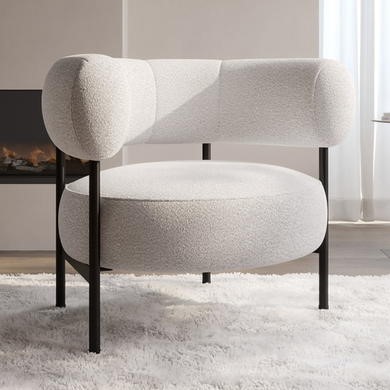 Cream armchair discount