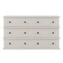 Large Beige 6 Drawer Chest of Drawers - Ralph