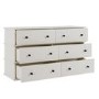 Large Beige 6 Drawer Chest of Drawers - Ralph