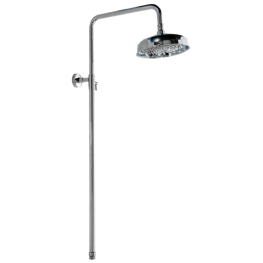 Round Riser Rail Shower