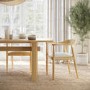Large Solid Oak Rectangular Dining Table - 240cm - Seats 6 - 8 - Roe
