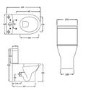Close Couped Toilet with Soft Close Seat - RAK Resort Maxi
