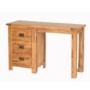 Cherbourg Rustic Oak Dressing Table