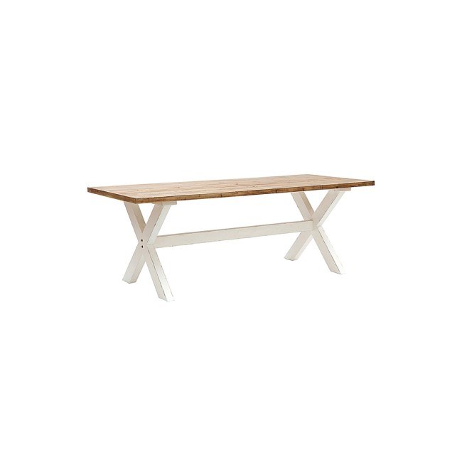 Willis and Gambier Revival Natural Oak Plaistow Fixed Top Table