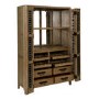 Willis and Gambier Revival Camden Solid Oak Libations Locker/Drinks Display Cabinet