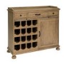 Willis and Gambier Revival Camden Solid Oak Wine Rack/Sideboard