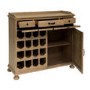 Willis and Gambier Revival Camden Solid Oak Wine Rack/Sideboard