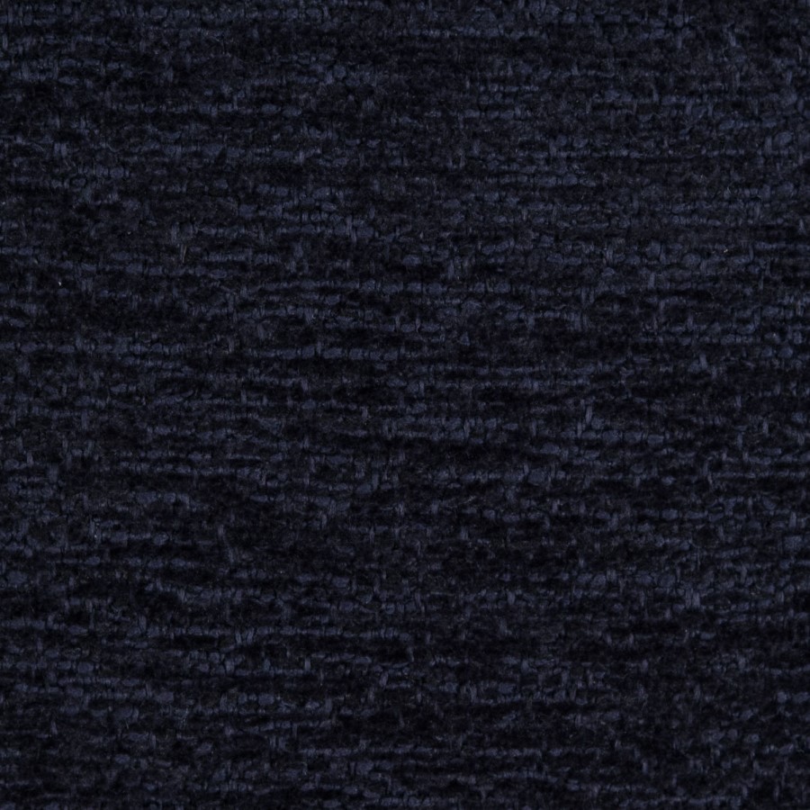 Navy Blue Chenille Fabric 3-Seater Pull Out Sofa Bed - River