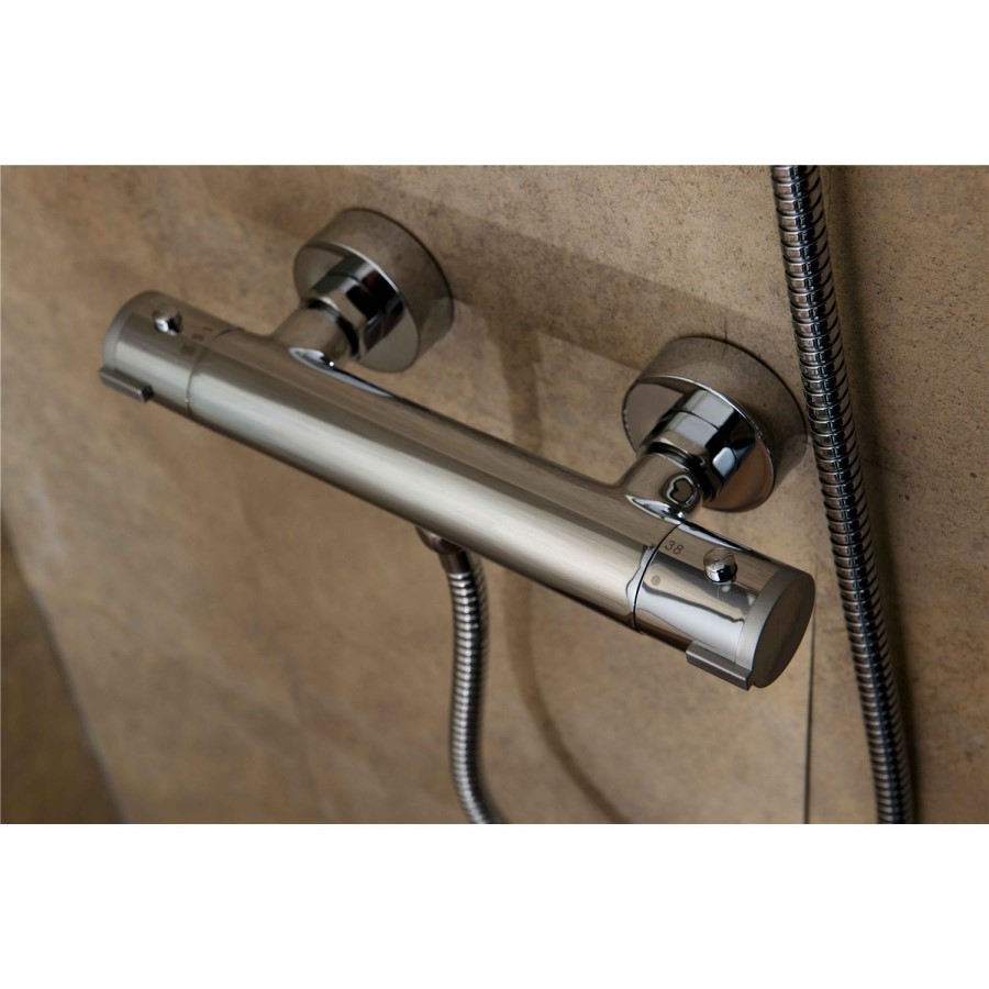 Round Thermostatic Bar Valve