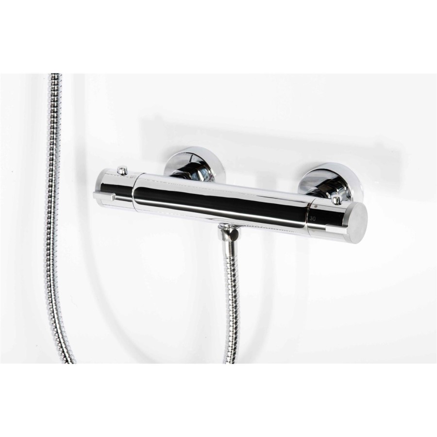 Round Thermostatic Bar Valve