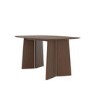 Rectangular Walnut Dining Table - Seats 4 - 6 - Rivo