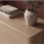 Modern Oak 6 Drawer Chest of Drawers - Rowan