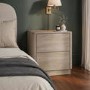 Rowan 2 Drawer Bedside in Light Oak Effect 