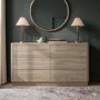 Modern Light Oak 6 Drawer Chest of Drawers - Rowan