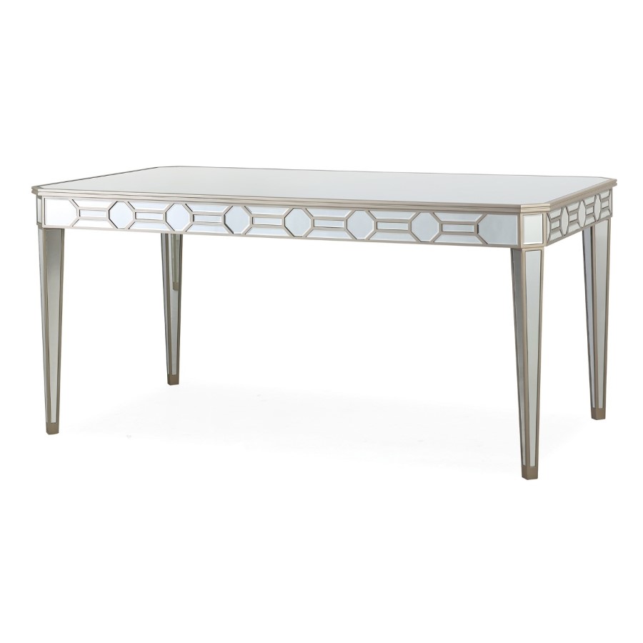 Rosa Mirrored Dining Table - Vida Living
