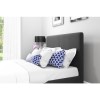 Safina Kingsize Ottoman Bed in Charcoal Grey Fabric