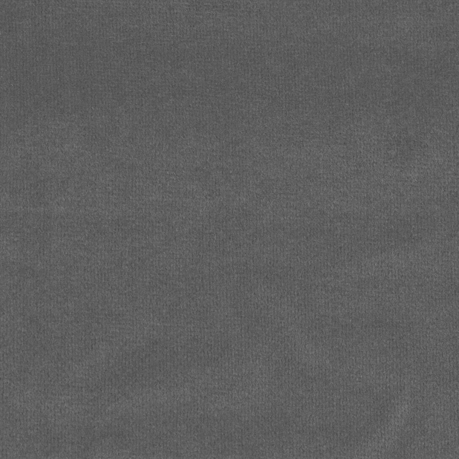 Ottoman Storage Blanket Box in Grey Velvet - Safina