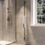 Brass Vertical Electric Towel Radiator 1600 x 73mm - Sagaro