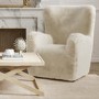 Small Rectangular Light Oak Coffee Table - Sage