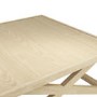 Small Rectangular Light Oak Coffee Table - Sage
