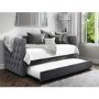 Sacha Sofa Bed in Anthracite Grey - Trundle Bed Included