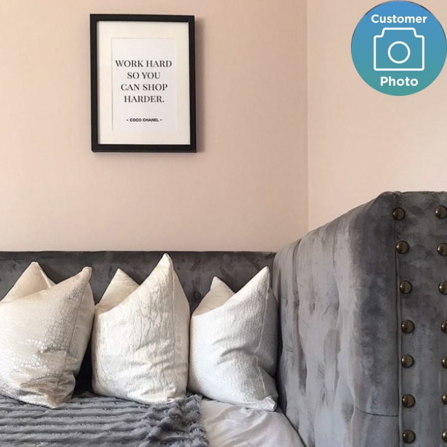 GRADE A2 - Sacha Velvet Day Bed in Anthracite Grey - Trundle Bed Included