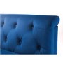 Blue Velvet 2 Seater Sofa - Julian Bowen